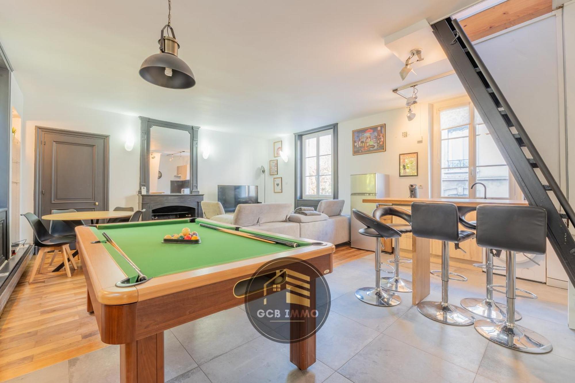 Appartement Style Indus & Billard - Coeur De Grenoble Extérieur photo